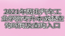 2021年湖北汽車(chē)工業(yè)學(xué)院專(zhuān)升本成績(jī)查詢(xún)時(shí)間及查詢(xún)?nèi)肟? style=