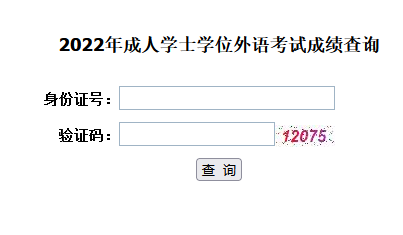 2022年湖北省成考學(xué)位英語成績(jī)查詢?nèi)肟谝验_通